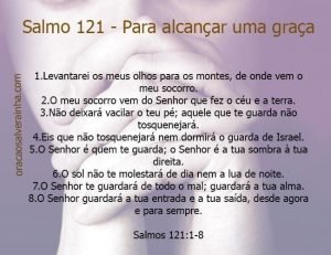 Salmos 121 em Português [Para Alcançar um Graça]