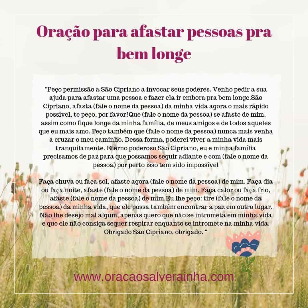 Oração Para Uma Pessoa ir Embora Pra Bem Longe | BEM PODEROSA!