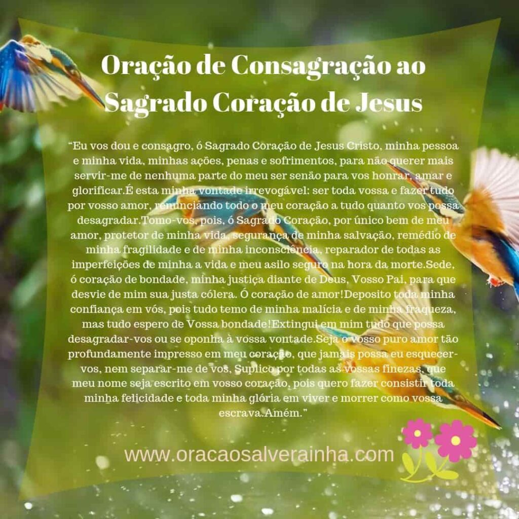 Consagração ao Sagrado Coração de Jesus