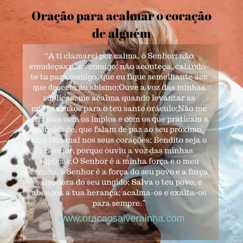 Oração para Acalmar o Coração e Mente | Urgente